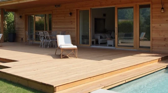 bardage en bois